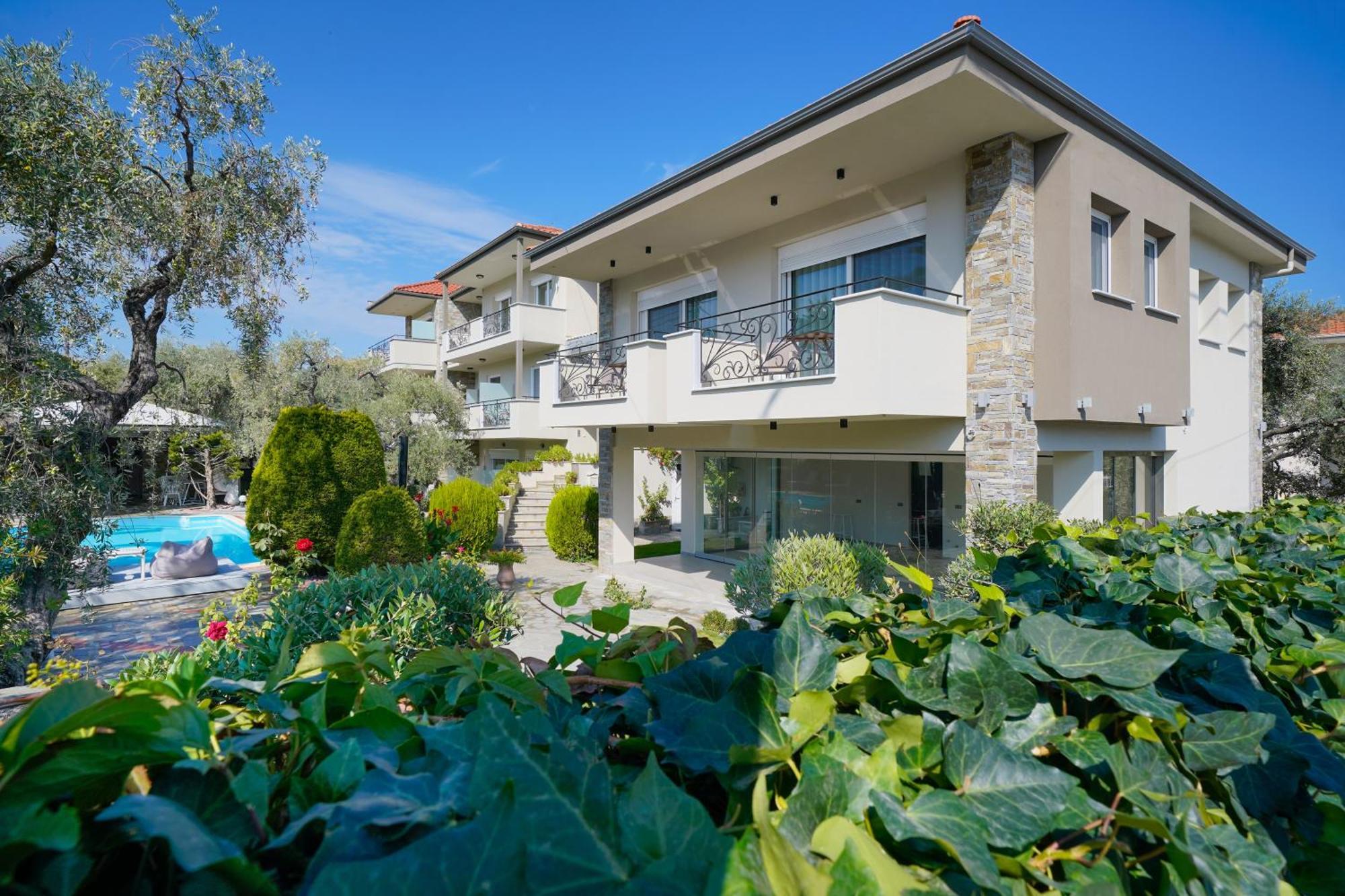 Luxury Villa Fotini Limenas  Exterior photo