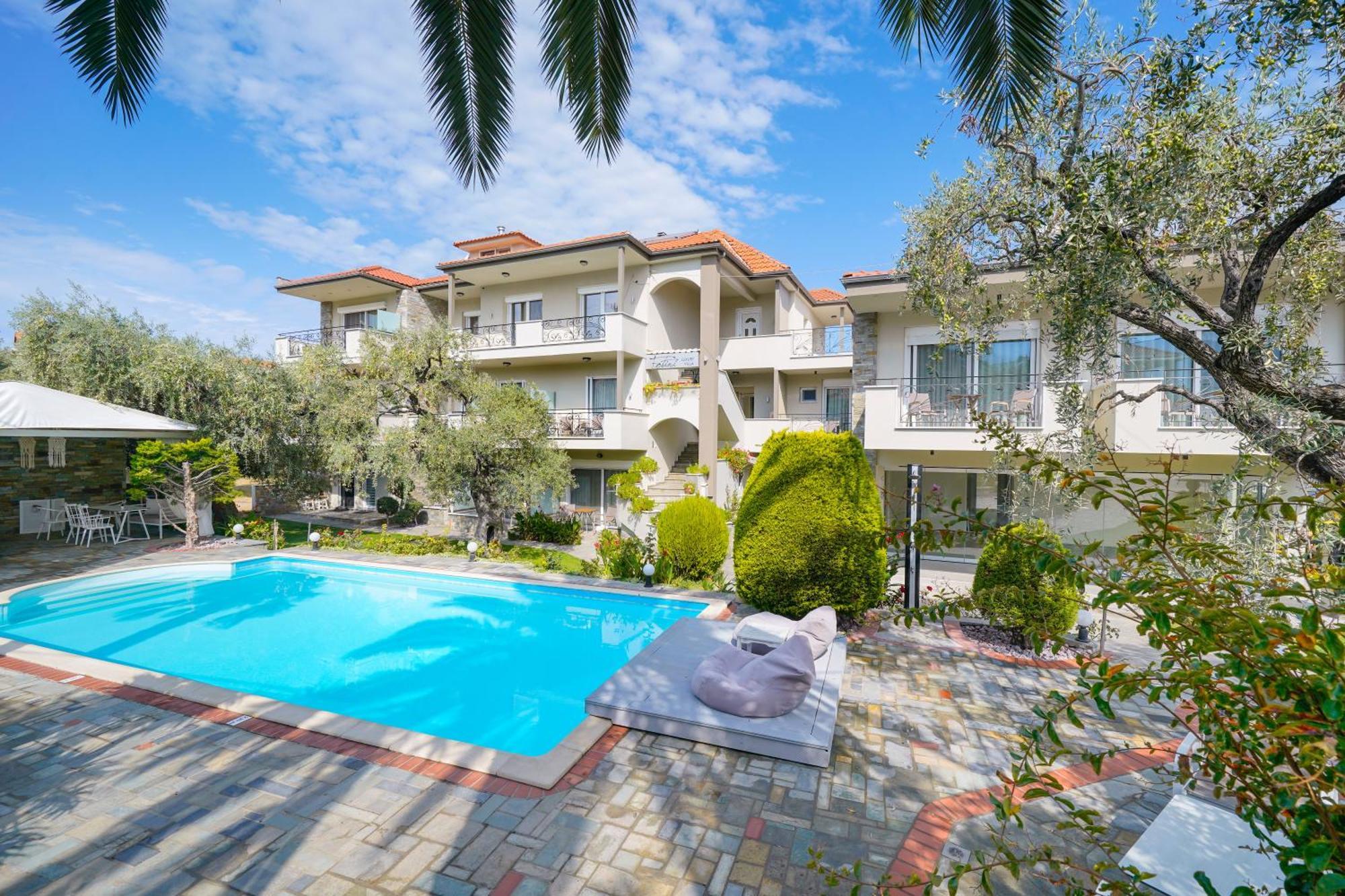 Luxury Villa Fotini Limenas  Exterior photo